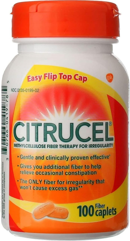 CITRUCEL Caplets גודל 100ct Cirucel Caplets 100ct