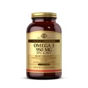 Solgar Triple Power אומגה 3 950 מ"ג, 100 Softgels - תומך Cardiovascular, Joint & Skin Health - Heart Healthy Supplement - Essential Fatty Acids - Non GMO, Gluten Free, Milk - Count 100