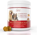 כלבים Multivitamins ותוספים, פרוביוטיקה לכלבים w/Turmeric & Yucca, Probiotic Dog Chews for Brain Function, Gut & Immune Support, Joint Health & Anti-Inflammatory תוסף, 60 צ'אדים, 8.4 oz oz oz oz oz oz oz oz oz oz oz oz oz oz oz oz oz oz oz oz oz oz oz oz oz oz oz oz oz oz oz oz oz oz oz oz oz oz oz oz oz oz oz oz oz oz oz oz oz oz oz