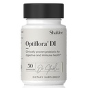 Shaklee - Optiflora® DI Probiotic -10 מיליארד CFUs - 4 Bacterial סטרינס - Bifidobacterium lactis HN019TM - תומך ב-Intestinal Flor Balance & סדירות - Gluten, Soy & Milk - 30 קפסולות