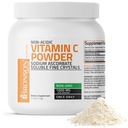 Bronson Non Acidic ויטמין C אבקת Sodium Ascorbate non GMO Soluble Crystals - מערכת חיסונית בריאה, Antioxidant and Cell Protection, 1 קילגרם (2.2 lbs, 35.3 Ounces)