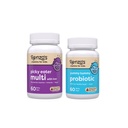 הוויטמינים של רנזו שמחים Tummies Bundle, Probiotics לילדים ו- Picky Eater Kids Multivitamin