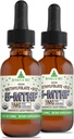 RawGuru Methylfolate 1mg+ ויטמין B12 - אורגני Methylated B12 עם Trace מינרלים - Nano-Processed & Enhanced נוזל פורמולה - 300 משרתים של טיפות טבעוניות ל -30 מ"ל, Pack של 2 2