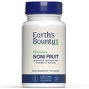 כדור הארץ של הוואי Noni פירות כמוסות - 60 Veggie Caps - מערכת החיסון בריאה ותמיכה בריאות משותפת - 100% טבעי וטהור