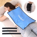 חבילת הקרח XL for Injuries Reusable, Hot Cold Pack 21.7 x 13 עם 3 אדים עבור Full Back, Shoulder, Knee, Cold Pack Pain Relief for Swelling, Bruises, כאבי שרירים, Inflammation