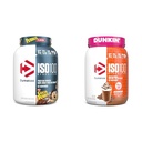 Dimatize אבקת חלבון ISO100 hydrolyzed ו- ISO100 אבקת חלבון hydrolyzed אבקת חלבון ב Dunkin' Mocha Latte Flavor