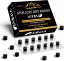 Shilajit יבש טיפות, תוסף Shilajit, 36000 Mg אורגני Shilajit כוח מקסימלי, אנרגיה Booster, Gold Class Nature Shilajit עבור תמיכה באנרגיה, 1 Pack של 60 הרוזן