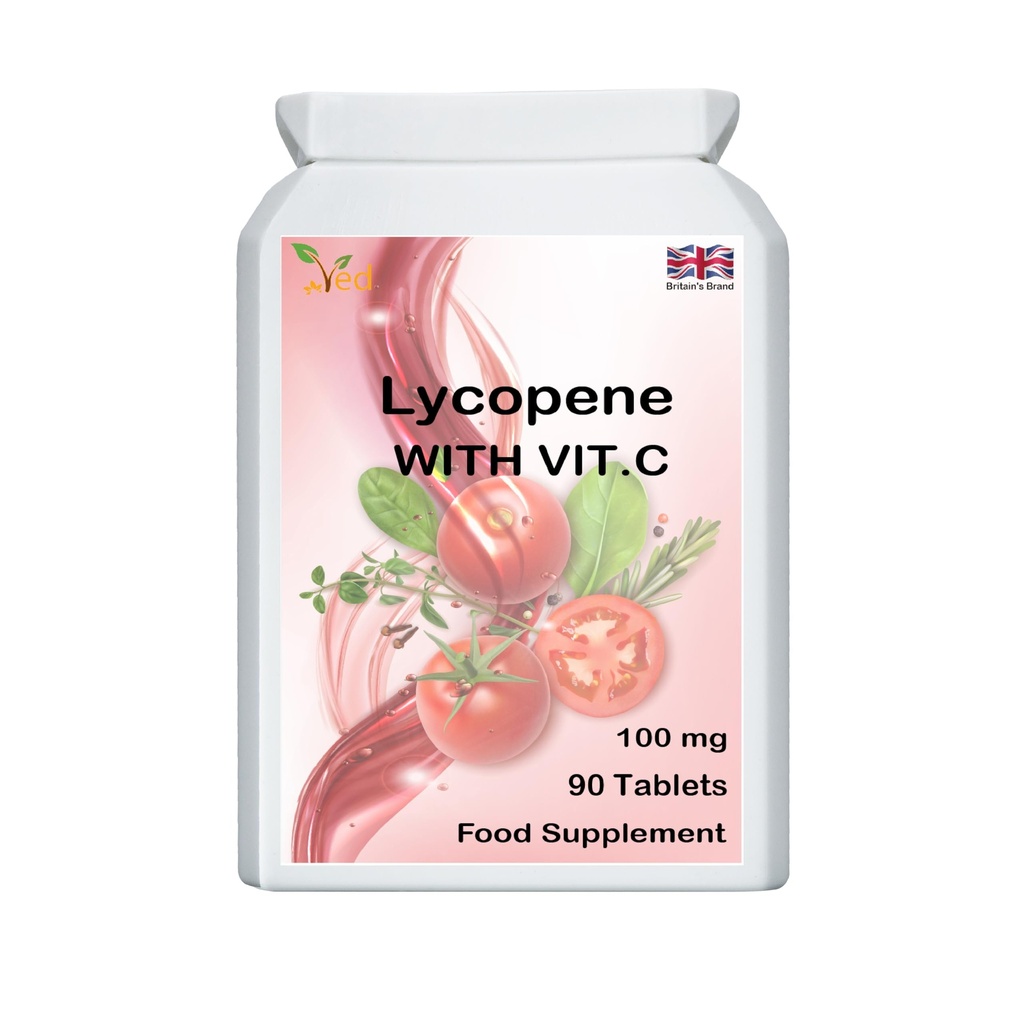 תוסף Ved lycopene | 100mg 90 טבליות