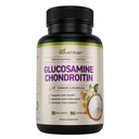 הבסיס של הטבע Glucosamine Chondroitin MSM Collagen - תוספת תמיכה משותפת ניידות, גמישות ונוחות - עם Turmeric, Boswellia - עבור גברים ונשים - 90 קפסולות