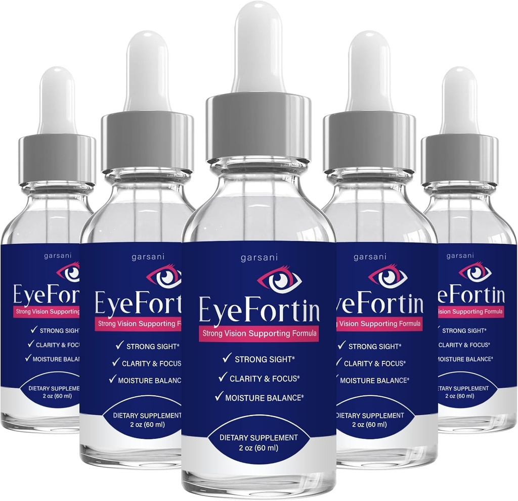 EyeFortin - EyeFortin נוזל טיפות (5 Pack, 10oz)