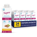 Nepro Nutrition Shake עבור אנשים על דיאליזה, 19g חלבון, 420 קלוריות, Butter Pecan, 8 oz, Pack של 24
