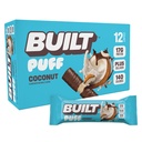 נבנה בר, Puff חלבונים Bars, קוקוס Puff, 17g חטיפים חלבונים, On-The-Go Bars, רק 140 קלוריות, 6g סוכר, קולגן, Gluten Free, 12 Count Count