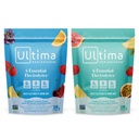 Ultima Replenisher Daily Electrolyte אבקת משקאות Mix - סוכר חינם - מגוון טרופי ו 5-Flavor Variety, 20 Stickpacks - hydrotion Packets עם 6 אלקטרוליטים ומינרלים - Keto, non-GMO