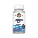 ויטמין KAL Liposomal B12 2500 mcg, High Absorption, Liposomal טכנולוגיה, תמיכה באנרגיה סלולרית, קפסולות טבעוניות, Gluten Free, Made Without Soy, 30 משרתות