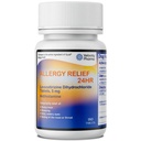 Levocetirizine Dihydrochloride 5 מ"ג טבליות USP, 24 Hour Allergy הקלה Non-Drowsy Antihistamine, 180 הרוזן