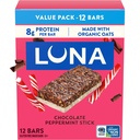 LUNA Bar - Chocolate Peppert Stick Flavor - חטיפים Bars - non-GMO - Gluten-Free Protein Bars - Made with Organic Oats (12 Pack)