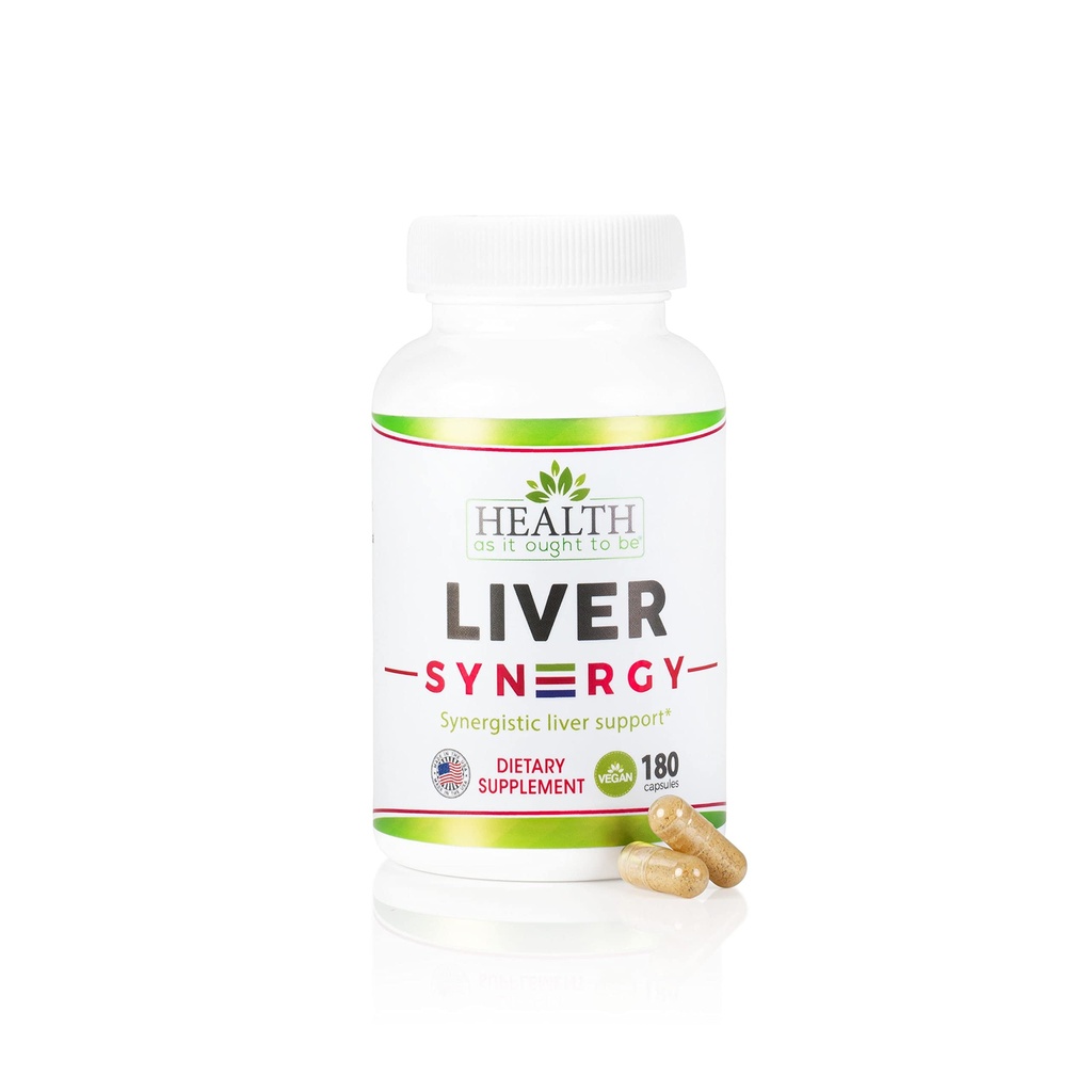 בריאות כמו זה Ought להיות Liver Syn3rgy תוסף | Physician פורמולה קפסולות עם שביל חלב, שחור Seed, גינזנג קוריאה | 180 קפסולות