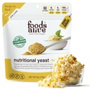 מזונות חיים ללא תשלום תזונתי Yeast Flakes, 6 אונקיה ללא מאמץ אבקת גבינה טבעונית