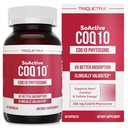 SoActive CoQ10® 250 מ"ג: CoQ10 Phytosome עם עד 9X גבוה יותר Absorption - Proval Delivery - תומך בייצור אנרגיה סלולרי (60 קפסולות)
