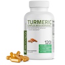 Bronson Turmeric Curcumin עם BioPerine - תמיכה משותפת בבטיחות גבוהה Premium עם 95% סטנדרטיים Curcuminoids - non-GMO כמוסות עם Black Pepper - 120 Count
