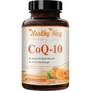Coenzyme Q10 200mg CoQ10 תוסף - פעם Daily CoQ10 200 מ"ג אבקת קפסולות עבור בריאות הלב, Antioxidant & אנרגיה תמיכה - non-GMO, Quick Absorption Ubiquinone Q10 Coenzyme (Single)