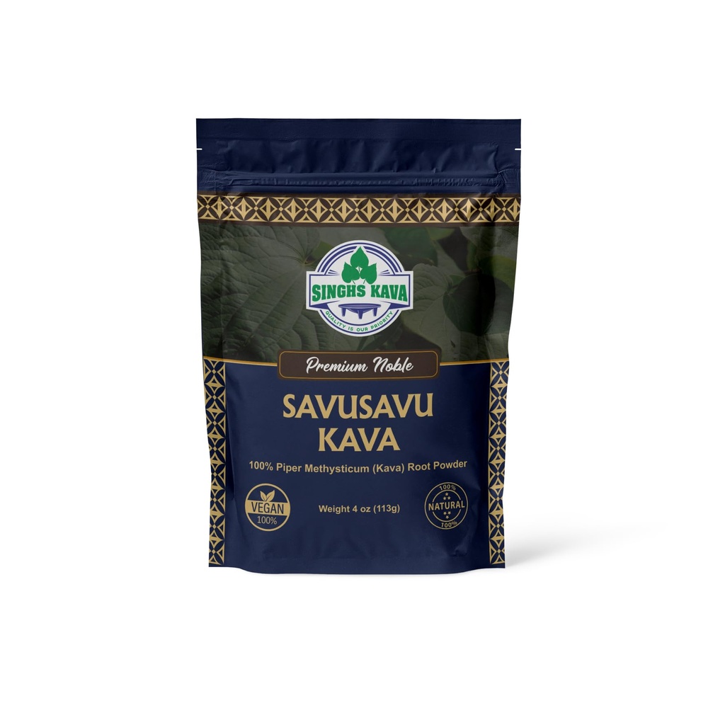 SINGHS Premium Quality Noble Fiji Kava - SAVU KAVA (16oz)