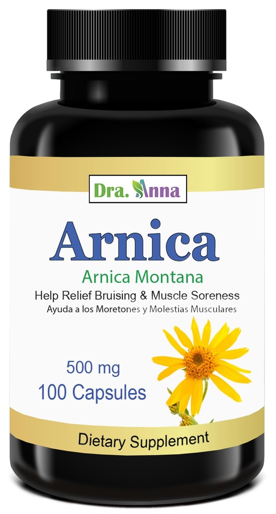 Arnica מונטנה קפסולות 500 מ"ג 100 קפסולות