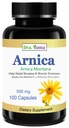 Arnica מונטנה קפסולות 500 מ"ג 100 קפסולות