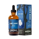 North Spore Organic Lion's Mane Mushroom Tincture (4 oz) | 100% תמצית גוף פריצה | עבור Focus, Memory, Brain Support | Certified אורגני, טבעוני, non-GMO | הסתגלות, Nootropic | Made in USA