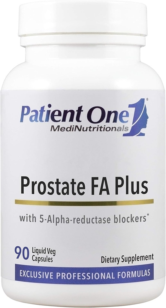 מטופל אחד Prostate FA פלוס | תוספת לתמיכה Prostate and Urinary Tract Health * עם Saw Palmetto, Pygeum, Lycopene ועוד | 90 קפסולות