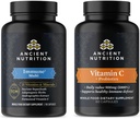 קפסולות עתיקות של Multi Immune, 90 Count + ויטמין C + Probiotics קפסולות, 60 Count