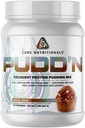 דיאטות הליבה Pud'n, חלבון עשרות שנים פודלינג Mix, Fullגילוי Casein Band, Sustained Release, 20G חלבון, 27 משרתים (Rocky Road, 2 lb)