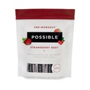 Beet Pre-Workout - Strawberry Beet Flavor - Individually Wrappedשרתים - מכיל B-Vitamins ו Green Tea Caffeine Extractor - מקור Nitrates - 1 Bag, 20 Stick Packs
