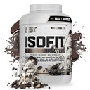 Nutrex Research IsoFit Whey אבקת חלבון מיידי 100% חלבון Whey חלבון Isolate (70 משרתים, עוגיות ושמנת)