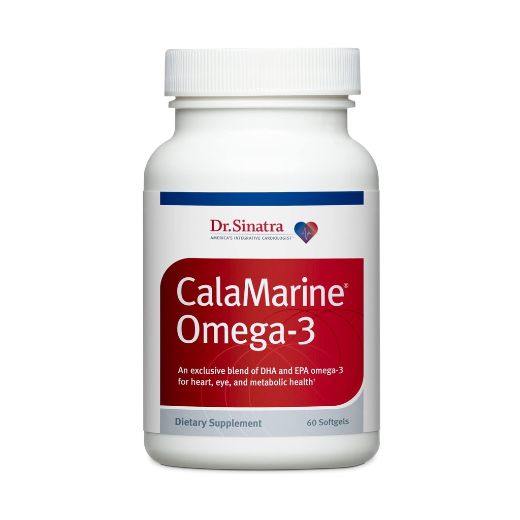ד"ר סינטרה CalaMarine אומגה 3 תוספת עם DHA ו EPA, כיתה קלינית למוח, לב ובריאות העין, 60 Softgels