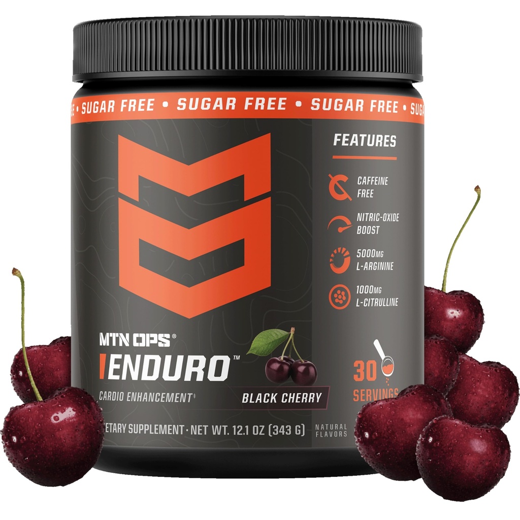 MTN OPS Enduro Nitric Oxide Stim Free Pre Workout