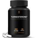 HUMANX Turkesterone+ 800 מ"ג - ארצות הברית צד שלישי נבדק (Similar to Ecdysterone) עבור Muscular Development & Dynamic Performance - Natural Anabolic - Non GMO, טבעוני - טורקסטרון תוסף