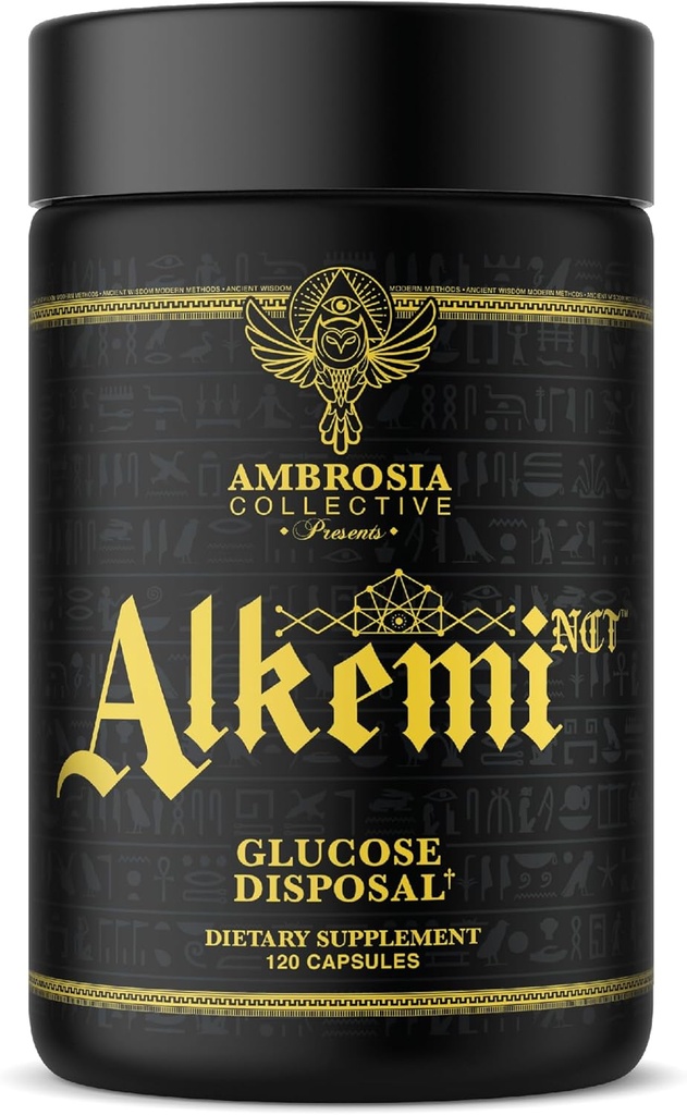 Alkemi NCT® - סוכן תמיכה עם Berberine, ProCynCi® Cinnamon Extract, Chromi Picolinate, InSea2®, ו- GlucoVantage