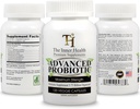 ProBIOTIC תוסף 5.75 מיליארד אורגניזמים-Bacillus Subtilis Bifidobacterium Longum L.Acidophilus L.Rhamnosus L.Plantarum-120 Caps Caps