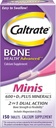 Caltrate Calcium & ויטמין D3 תוסף Plus מינרלים מיני טבליות, 150 ea (Pack of 4)