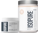 Bundle של אבקת תוסף Isopure Bovine Colostrum, לעיבוד Gently, 90 משרתים + Isopure Unflavored Creatine Monohydrate אבקת, 5g Creatine Monohydrate per Scoop, 100 משרתים, 500gggure Unflavorated Creatine Monohydrate אבקת, 5g Creatine Monohydrate per Scoop, 100 משרתים, 500