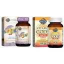הגן על ויטמין טרום לידתי: Folate for Energy & Healthy Fetal Development & ויטמין D, ויטמין Code Raw D3, ויטמין D5,000 IU