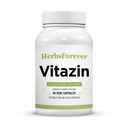 Herbsforever Vitazin כמוסות Ayurvedic Herbal תמיכה אנרגיה & ביצועים מספק כוח פיזי ונפשי 90 Vege קפסולות 800 Mg כל אחד