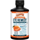 תוספת של Barlean's Eye Remedy, Tangerine Flavored Fish שמן נוזלי עם Lutein, Astaxanthin ו Zeaxanthin,1,000 מ"ג אומגה 3 EPA DHA, תוספי טיפול עיניים, 16 oz