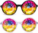 גלוFX Kaleidoscope משקפיים | Light Weight Crystal EDM Festival Diffraction
