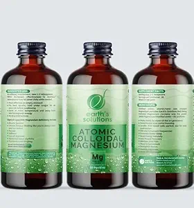 Vital Essence - Premium Atomic Colloidal Magnesium תוסף לבריאות אופטית ורגיעה - פתרון Ionic עבור רווחה טבעית