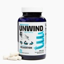 Unwind - 1885 Mgs Magnesium Per המשרת, תוסף הירגעות מתקדם, מקס כוח מגנזיום, לימון Balm, Primavie Shilajit, ג'ינג'ר - 120 קפסולות - מיוצר בארה"ב
