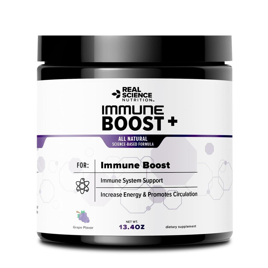 Immune Boost Plus | Natural Immunity Formula, Boost Immune System Health and Wellness, More Powerful Than Elderberry, Zinc, Echinacea - in a Fast Acting אבקה