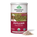 OrganIC INDIA Psyllium צמחי אבקה - Whole Husk סיבים, תמיכה עיכול, טבעוני, Gluten-Free, USDA מוסמך אורגני, non-GMO, Soluble & Insolublefi Source - 12 ozoz