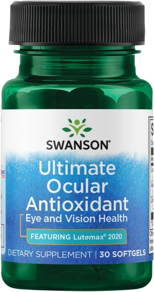 בסביבה הקרובה של Swanson Ultimate Ocular Antioxidant 30 Sgels